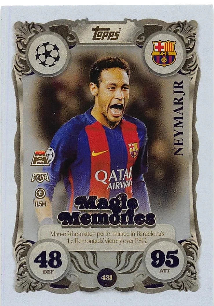 431 Neymar Jr. (Paris Saint-Germain) Magic Memories