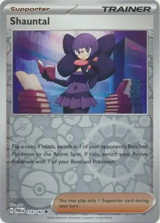 174/182 Shauntal Reverse Holo Paradox Rift Pokémon Card