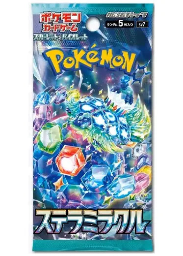 Stellar Miracle SV7 Japanese Pokémon Sealed Booster Pack