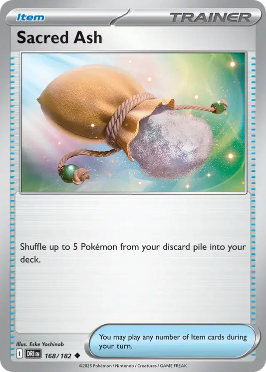 168/182 Sacred Ash Destined Rivals Pokémon Card