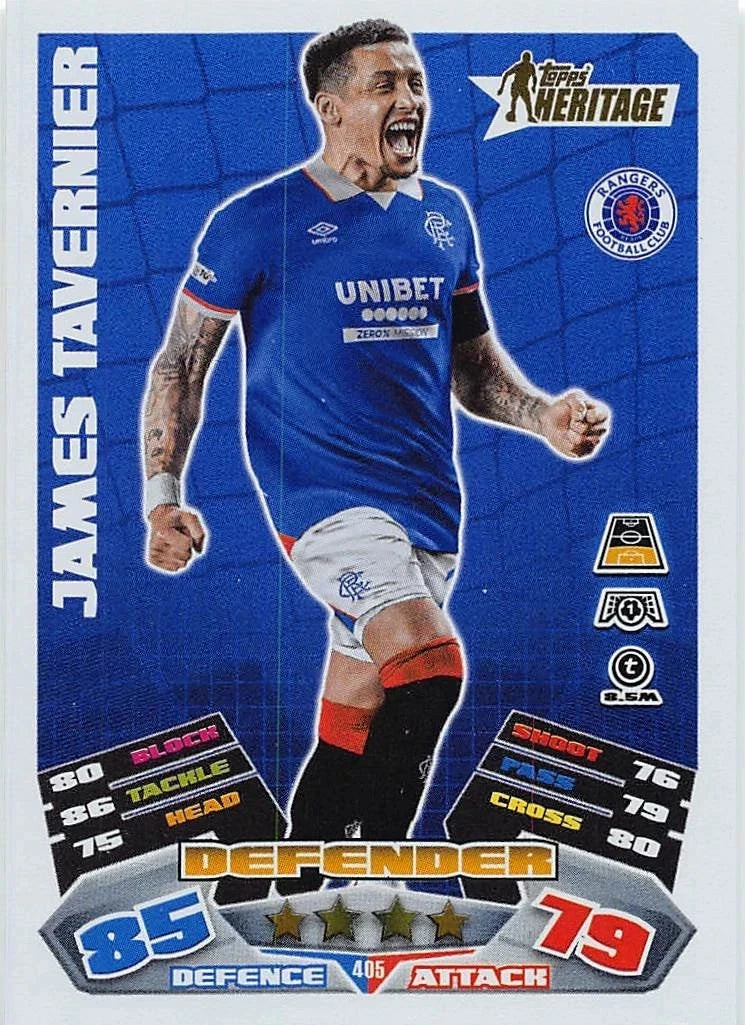 405 James Tavernier (Rangers FC) Heritage