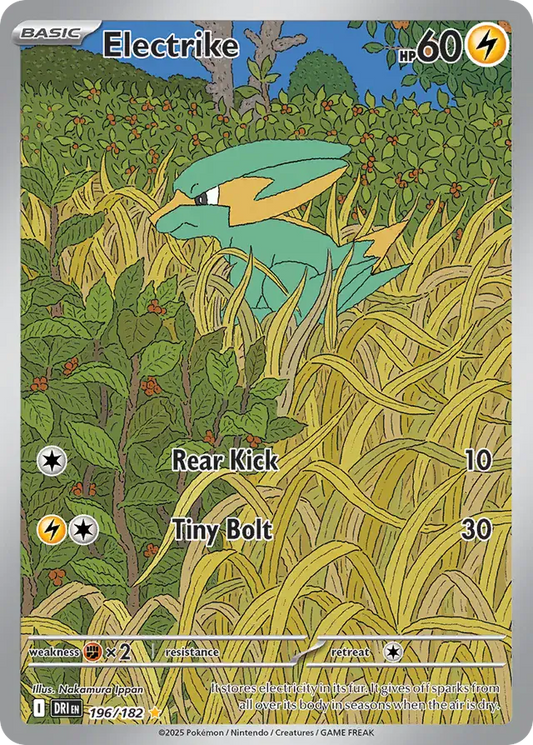 196/182 Electrike Destined Rivals Pokémon Card
