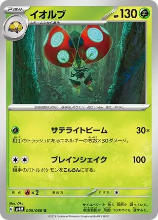 005/066 Orbeetle Future Flash Pokémon Card