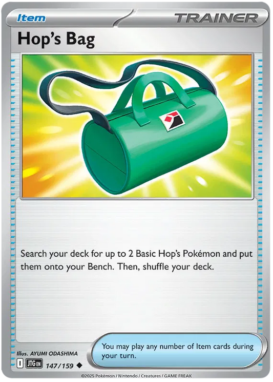 147/159 Hop's Bag Journey Together Pokémon Card