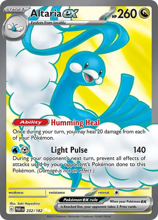 232/182 Altaria ex Paradox Rift Pokémon Card