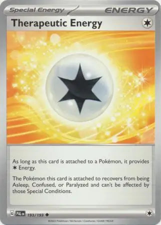 193/193 Therapeutic Energy Paldea Evolved Pokémon Card