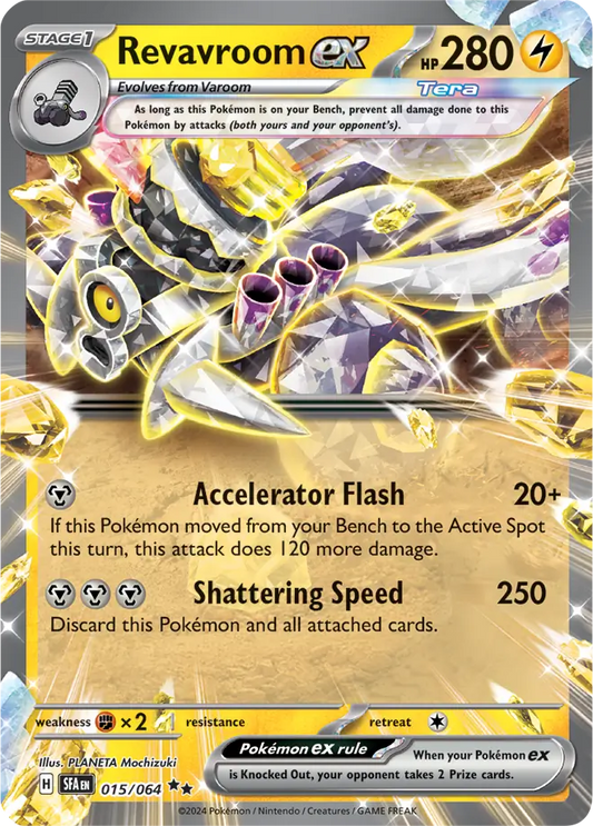 015/064 Revavroom ex Shrouded Fable Pokémon Card