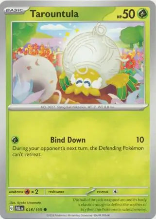016/193 Tarountula Paldea Evolved Pokémon Card