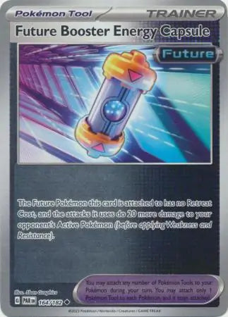 164/182 Future Booster Energy Capsule Reverse Holo Paradox Rift Pokémon Card