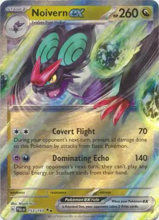 153/193 Noivern ex Paldea Evolved Pokémon Card