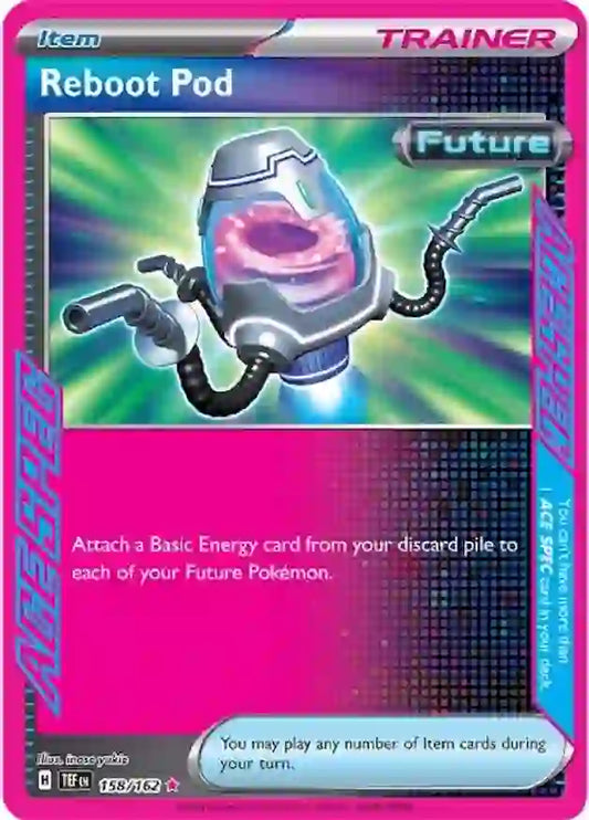 158/162 Reboot Pod Scarlet & Violet Temporal Forces Pokémon Card