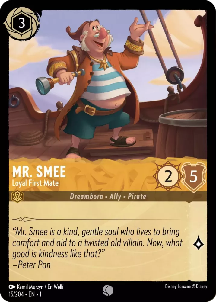 015/204 Mr. Smee Loyal First Mate