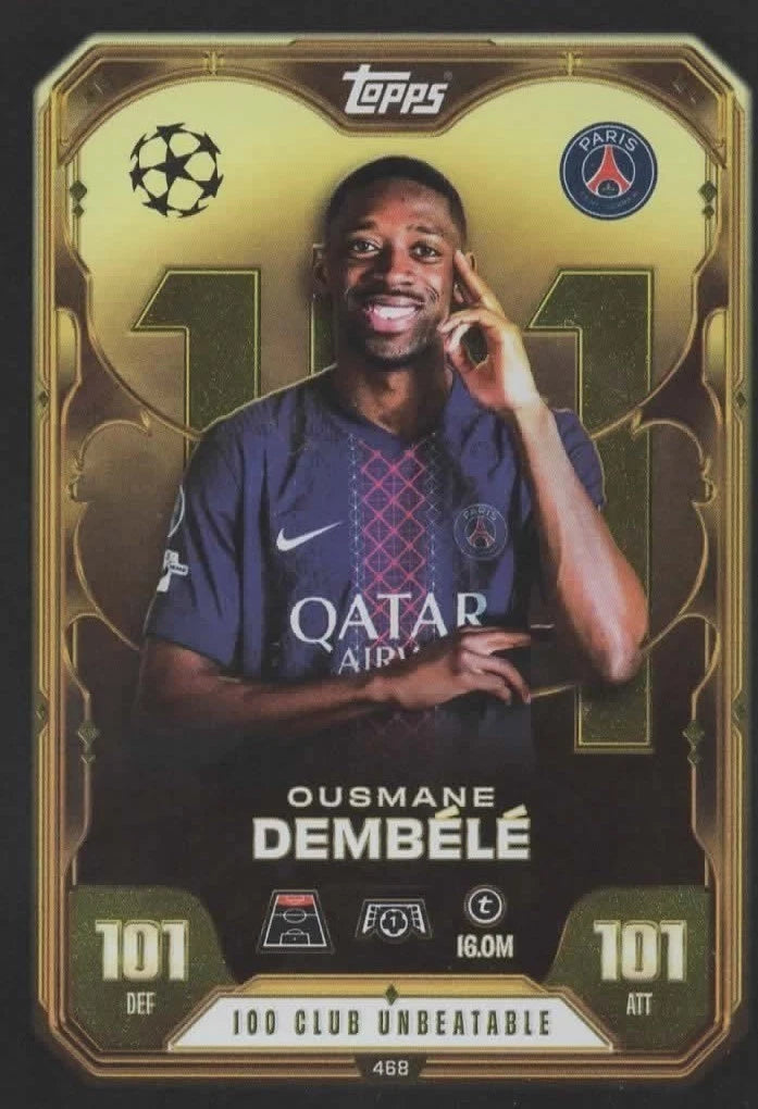 468 Ousmane Dembele (Paris Saint-Germain) 100 Club Unbeatable 101