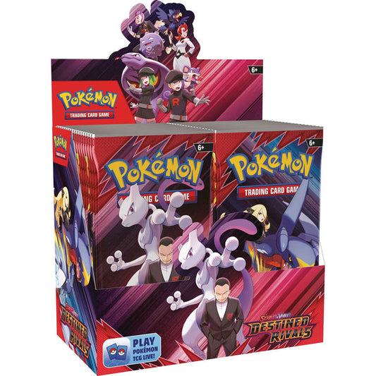 Pokémon Destined Rivals Booster CDU (36 Packs)