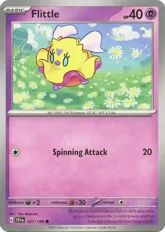 101/198 Flittle Scarlet & Violet Base Set Pokémon Card