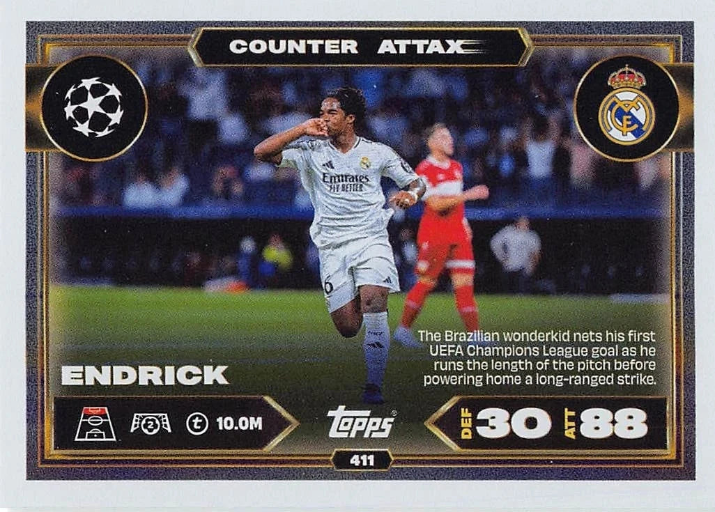 411 Endrick (Real Madrid CF) Counter Attax