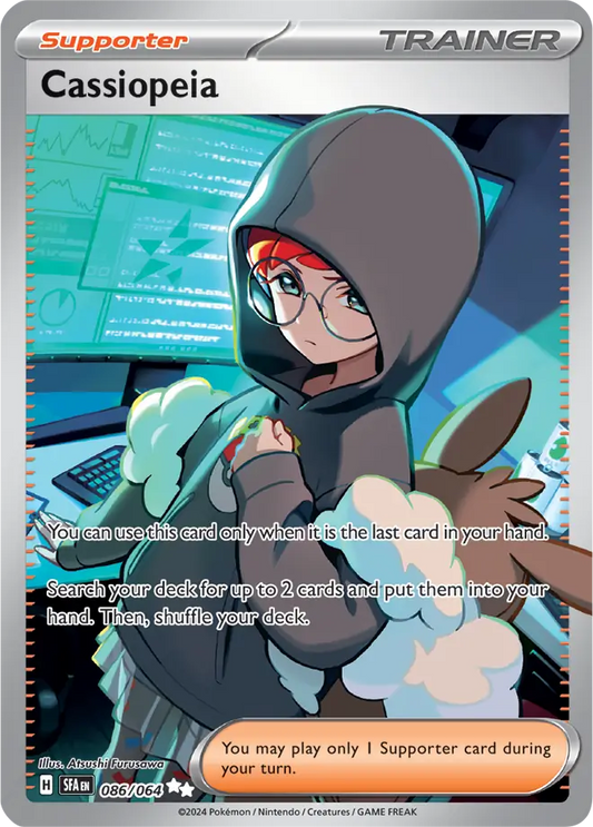 086/064 Cassiopeia Shrouded Fable Pokémon Card