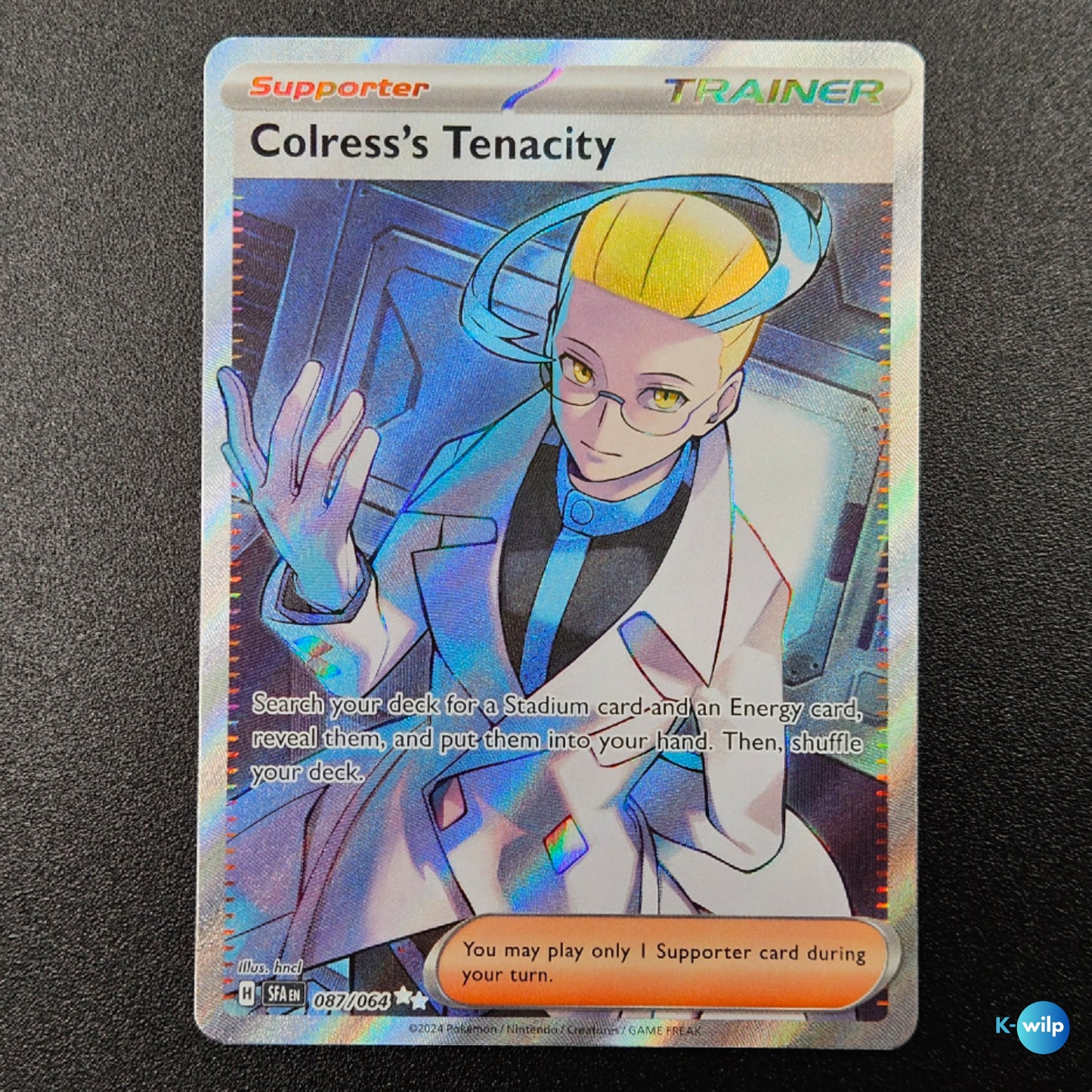 Colress's Tenacity 087/064 Shrouded Fable English Pokémon Trading Card