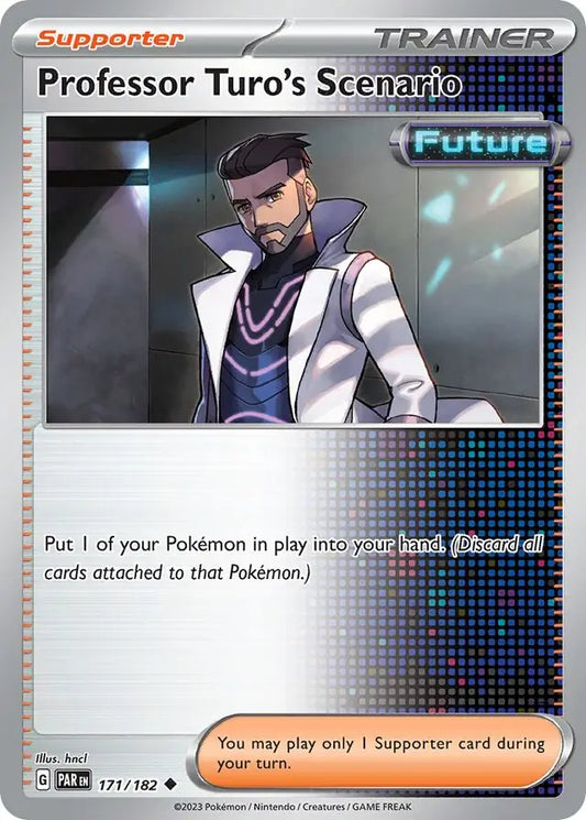 171/182 Professor Turo’s Scenario Paradox Rift Pokémon Card