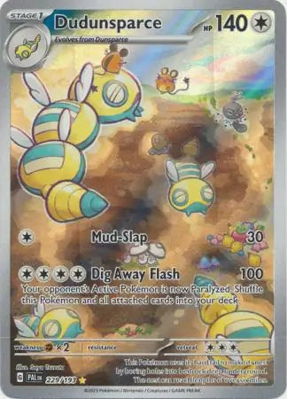 229/193 Dudunsparce Paldea Evolved Pokémon Card