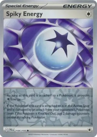 159/159 Spiky Energy Reverse Holo Journey Together Pokémon Card