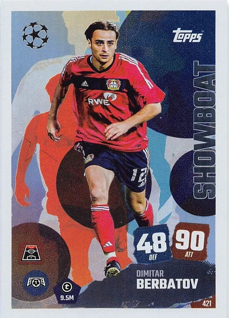 421 Dimitar Berbatov (Bayer 04 Leverkusen) Showboat