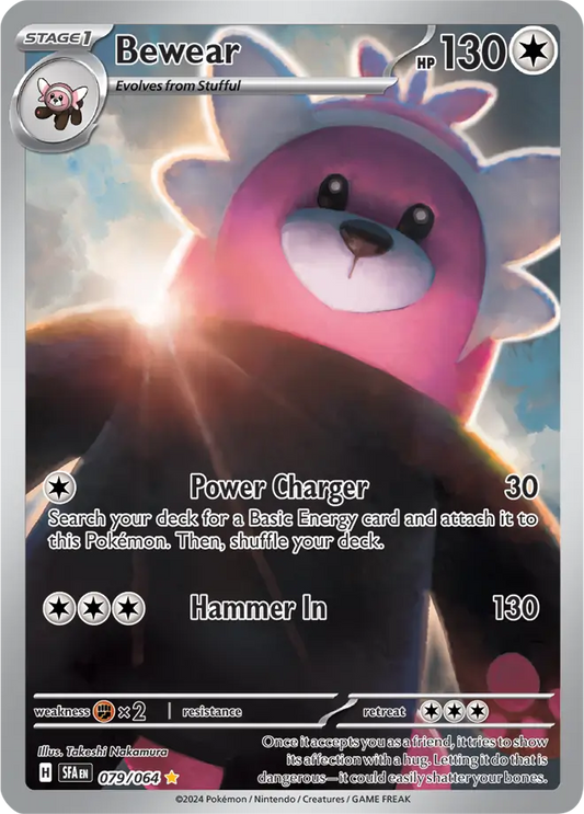 079/064 Bewear Shrouded Fable Pokémon Card