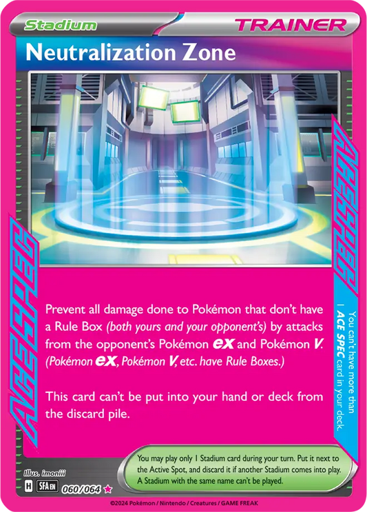 060/064 Neutral Center Shrouded Fable Pokémon Card