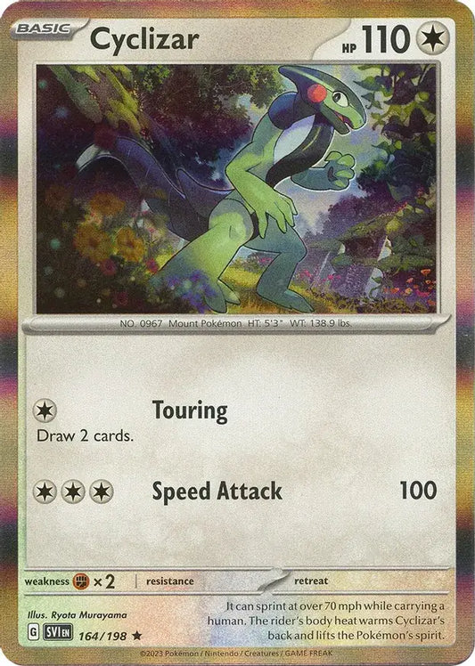 164/198 Cyclizar Scarlet & Violet Base Set Pokémon Card