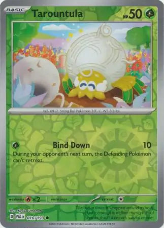 016/193 Tarountula Reverse Holo Paldea Evolved Pokémon Card