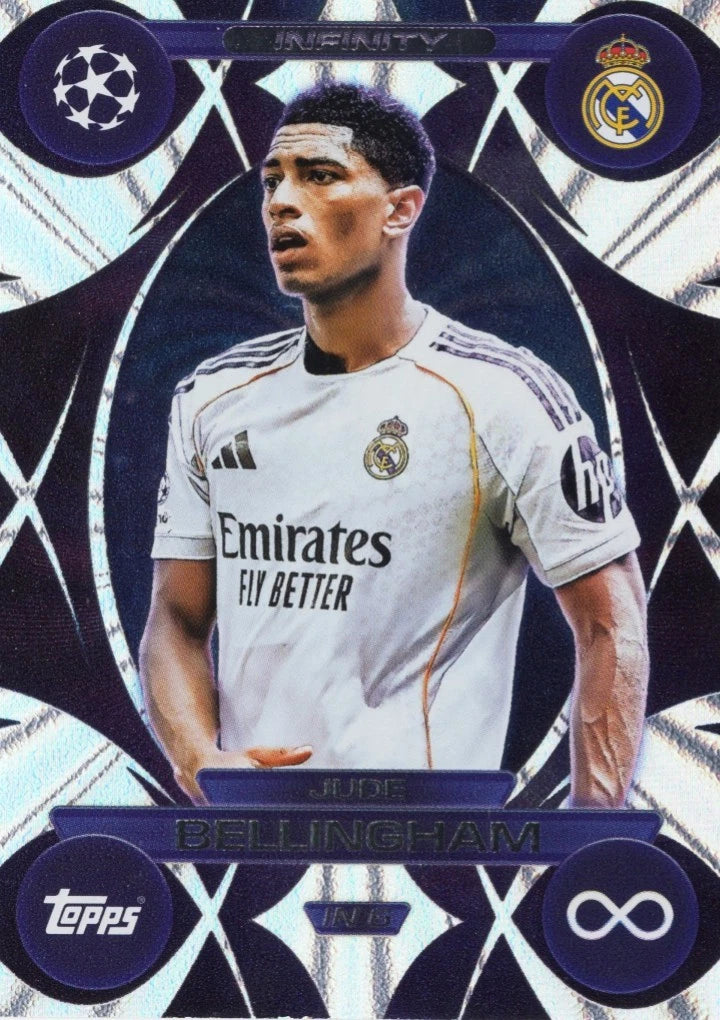 IN 6 Jude Bellingham (Real Madrid CF) Infinity 2025/2026 Topps UCC Match Attax