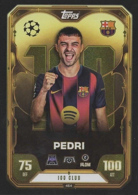 464 Pedri (FC Barcelona) 100 Club