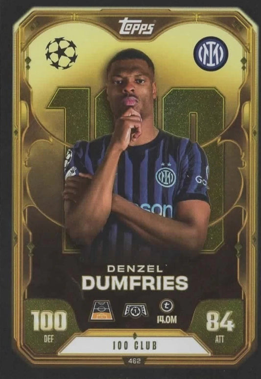 462 Denzel Dumfries (FC Internazionale Milano) 100 Club
