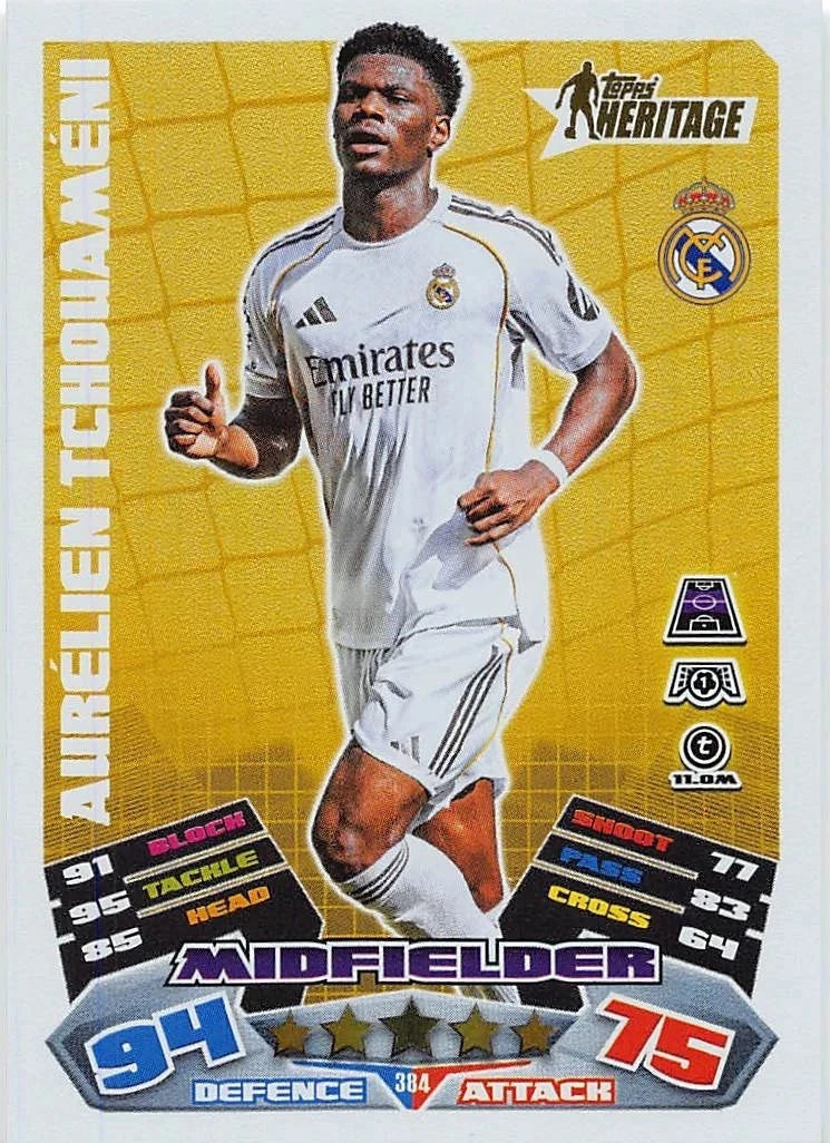 384 Aurélien Tchouaméndi (Real Madrid CF) Heritage