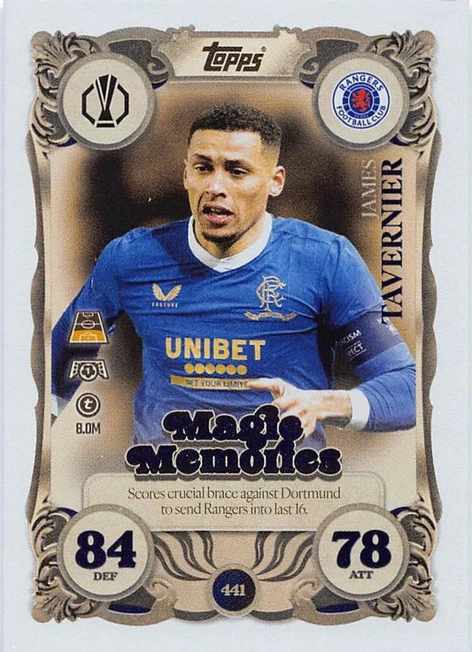441 James Tavernier (Rangers FC) Magic Memories