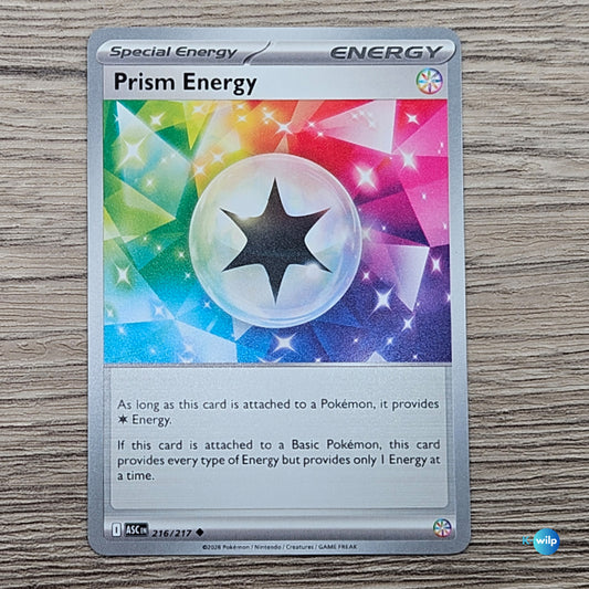 216/217 Prism Energy Ascended Heroes Pokémon Trading Card