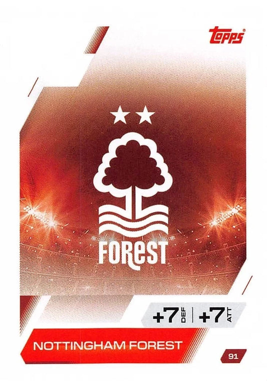 091 Team Badge (Nottingham Forest)