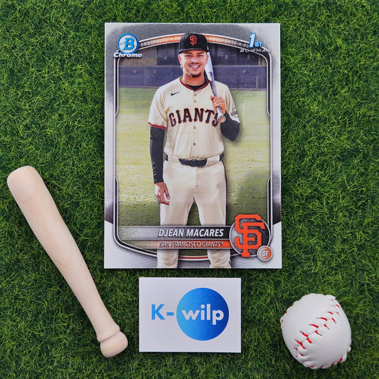 BCP-237 Djean Macares San Francisco Giants - Prospects Bowman Chrome Topps Baseball Trading Card