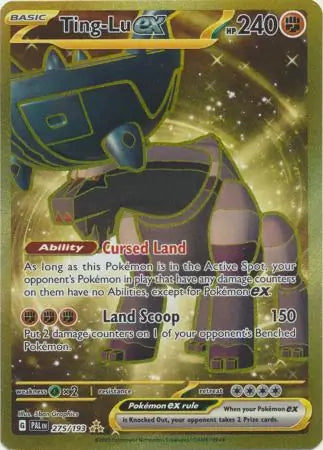 275/193 Ting-Lu ex Paldea Evolved Pokémon Card