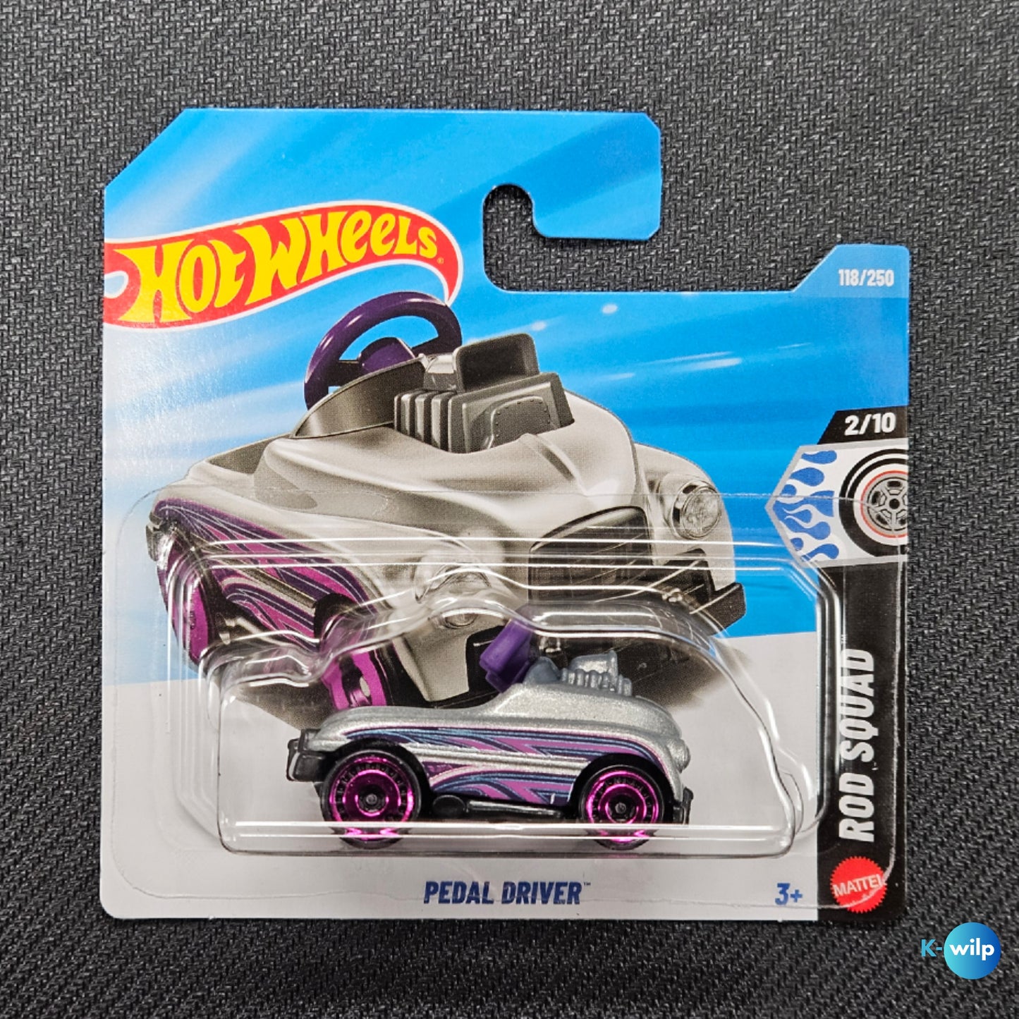118/250 Pedal Driver Rod Squad 2026 Mainline Hot Wheels Short Card Mattel