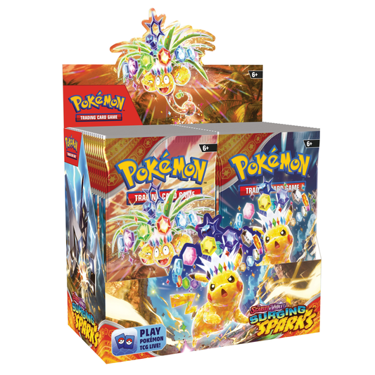 Pokémon Surging Sparks Booster CDU (36 Packs)