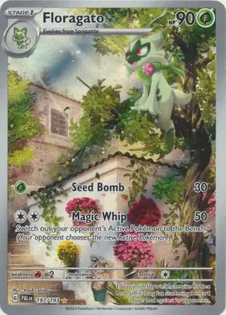 197/193 Floragato Paldea Evolved Pokémon Card