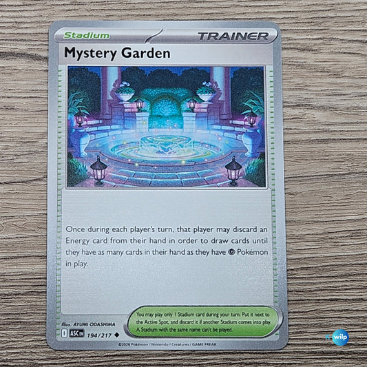 194/217 Mystery Garden Ascended Heroes Pokémon Trading Card