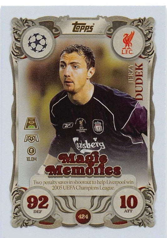 424 Jerzy Dudek (Liverpool) Magic Memories