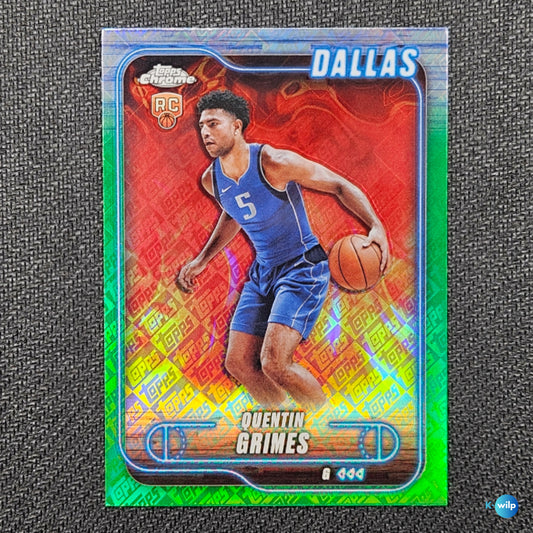 #163 Quentin Grimes (Topps Green Refractor) RC