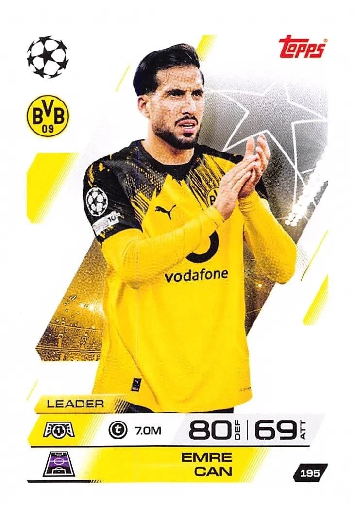 195 Emre Can (Borussia Dortmund)