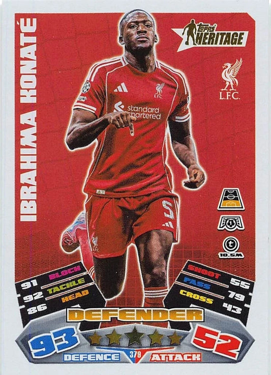 379 Ibrahima Konaté (Liverpool) Heritage