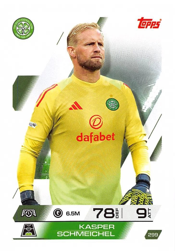 299 Kasper Schmeichel (Celtic FC)