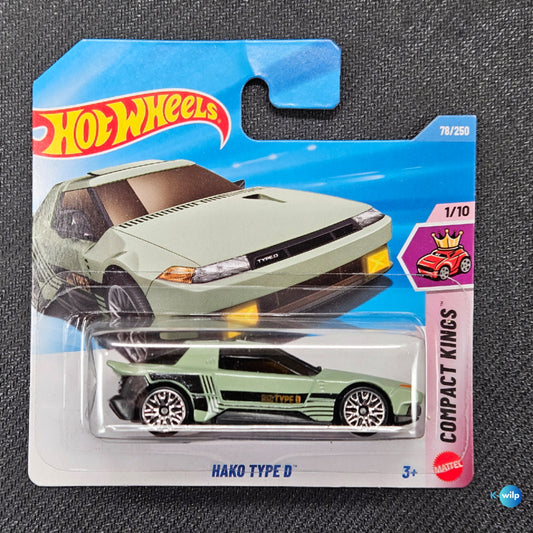 78/250 Hako Type D Compact Kings 2026 Mainline Hot Wheels Short Card Mattel