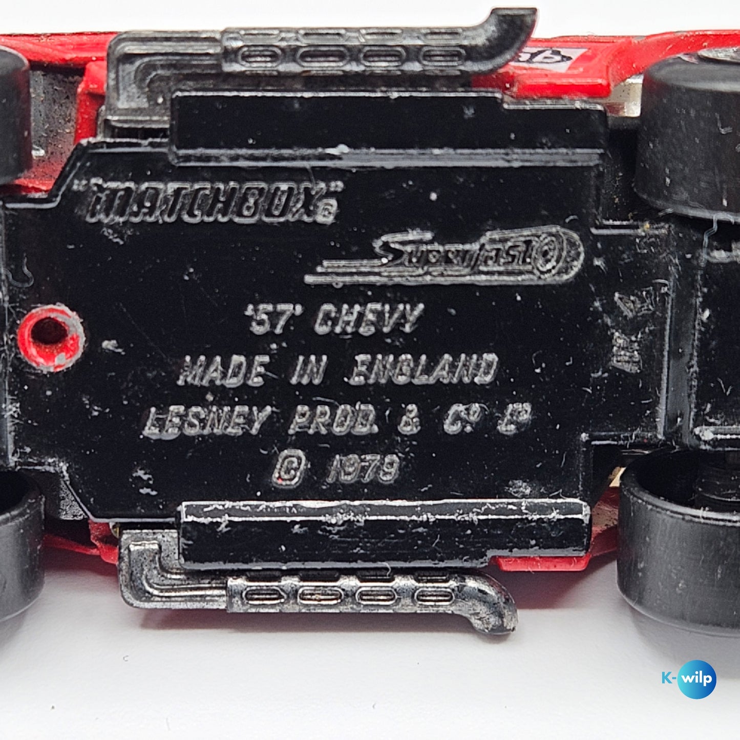 '57 Chevy Cherry Bomb Matchbox Superfast #4 Lesney 1:64 Scale Die-Cast (Loose)